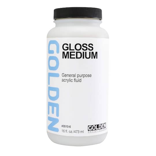 Golden Artist Colors® Gloss Polymer Medium